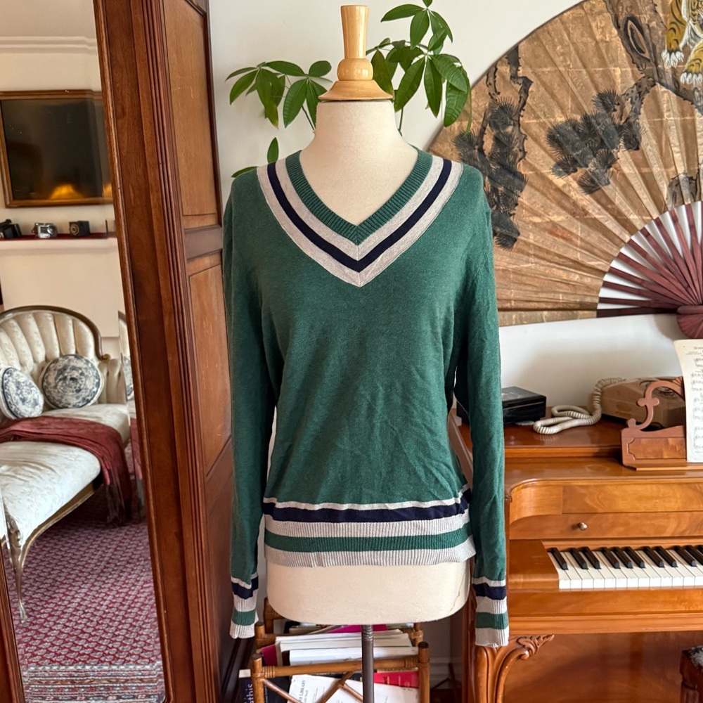 Brooks Brothers Green Sweater